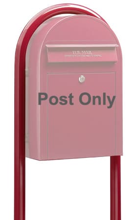 Bobi Round Mailbox Post