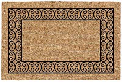 Charleston Border Door Mat