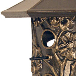 Whitehall Dogwood Bird Feeder French Bronze