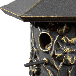 Dogwood Bird Feeder Oil Rubbed Bronze