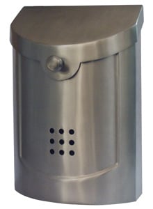 Ecco 5 Mailbox Satin Nickel
