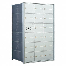 Florence 140063 Horizontal Mailbox Anodized Aluminum