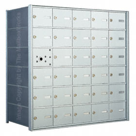 Florence 140065 Horizontal Mailbox Anodized Aluminum