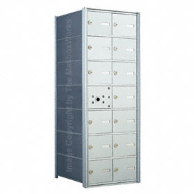 Florence 140072 Horizontal Mailbox Anodized Aluminum