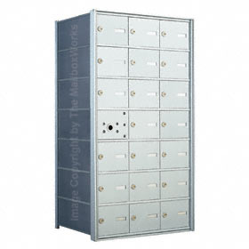 Florence 140073 Horizontal Mailbox Anodized Aluminum