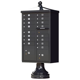 Florence 16 Door Traditional CBU Black