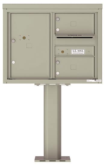 4C06D02-P Commercial 4C Pedestal Mailboxes