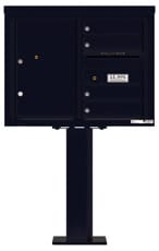 Florence 4C Pedestal 4C06D-04-P Black