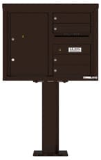 Florence 4C Pedestal 4C06D-04-P Dark Bronze