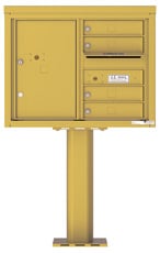 Florence 4C Pedestal 4C06D-04-P Gold Speck
