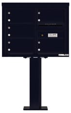 Florence 4C Pedestal 4C06D-05X-P Black