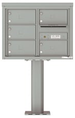 Florence 4C Pedestal 4C06D-05X-P Silver Speck