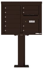 Florence 4C Pedestal 4C06D-10-P Dark Bronze
