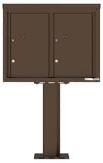 Florence 4C Pedestal 4C06D-2P-P Antique Bronze