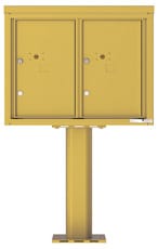 Florence 4C Pedestal 4C06D-2P-P Gold Speck