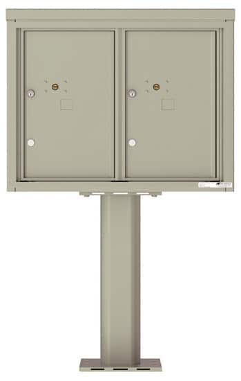 4C06D2P Parcel Lockers 4C Pedestal Mailboxes