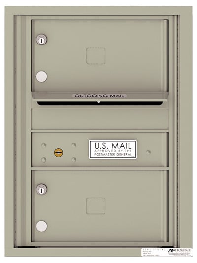 Florence Recessed 4C Horizontal Mailbox – 2 Tenant Doors – Front Loading – 6 Doors High – USPS Access Product Image