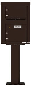 Florence 4C Pedestal 4C06S-02-P Dark Bronze