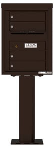 Florence 4C Pedestal 4C06S-04-P Dark Bronze