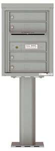 Florence 4C Pedestal 4C06S-04-P Silver Speck