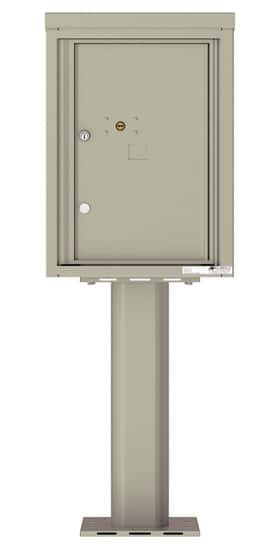 4C06S1P Parcel Lockers 4C Pedestal Mailboxes