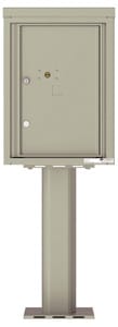 Florence 4C Pedestal 4C06S-1P-P Postal Grey