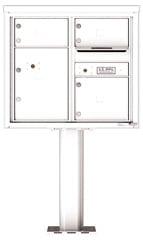 Florence 4C Pedestal 4C07D-03-P White