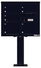 Florence 4C Pedestal 4C07D-05-P Black