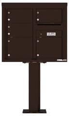 Florence 4C Pedestal 4C07D-05-P Dark Bronze