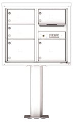 Florence 4C Pedestal 4C07D-05-P White