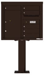 Florence 4C Pedestal 4C07D-06-P Dark Bronze