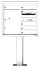 Florence 4C Pedestal 4C07D-06-P White