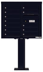 Florence 4C Pedestal 4C07D-12-P Black