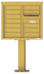 Florence 4C Pedestal 4C07D-12-P Gold Speck