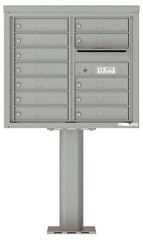 Florence 4C Pedestal 4C07D-12-P Silver Speck