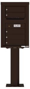 Florence 4C Pedestal 4C07S-05-P Dark Bronze