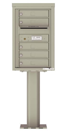 4C07S05-P Commercial 4C Pedestal Mailboxes