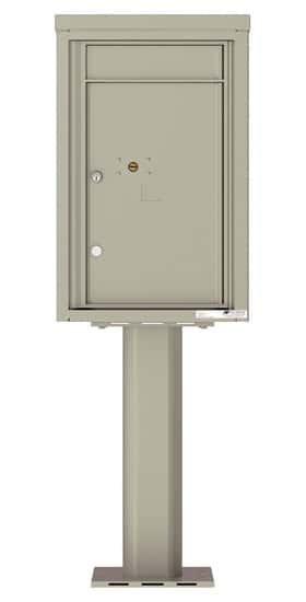 4C07S1P Parcel Lockers 4C Pedestal Mailboxes