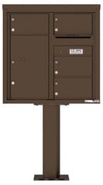 Florence 4C Pedestal 4C08D-04-P Antique Bronze