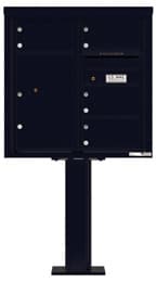 Florence 4C Pedestal 4C08D-04-P Black