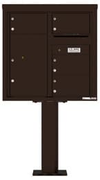 Florence 4C Pedestal 4C08D-04-P Dark Bronze