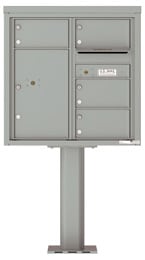 Florence 4C Pedestal 4C08D-04-P Silver Speck