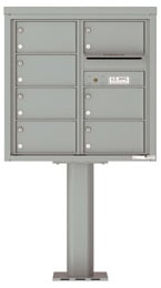 Florence 4C Pedestal 4C08D-07-P Silver Speck
