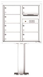 Florence 4C Pedestal 4C08D-07-P White