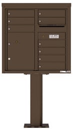 Florence 4C Pedestal 4C08D-09-P Antique Bronze
