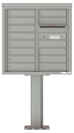 Florence 4C Pedestal 4C08D-13-P Silver Speck