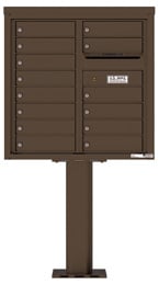 Florence 4C Pedestal 4C08D-14-P Antique Bronze