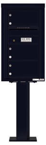 Florence 4C Pedestal 4C08S-03-P Black