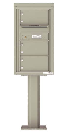 4C08S03-P Commercial 4C Pedestal Mailboxes