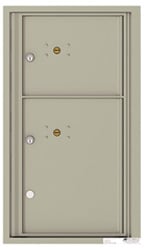 Florence 4C Mailboxes 4C08S-2P Postal Grey